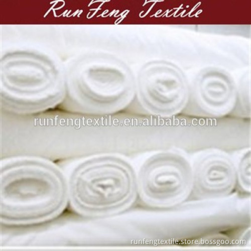 2015 Hot Sales CVC 50/50 40*40 110*90 51"~118" Bleached Fabric Used for Bed Sheet Fabric
